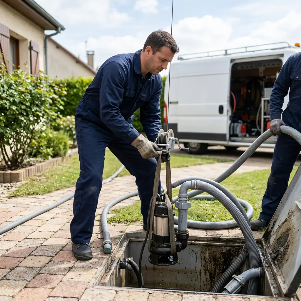 Curage poste de relevage Vouziers (08400)