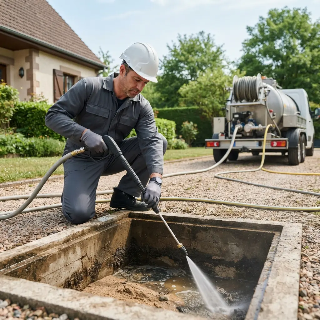 Une technique de nettoyage haute pression rigoureuse