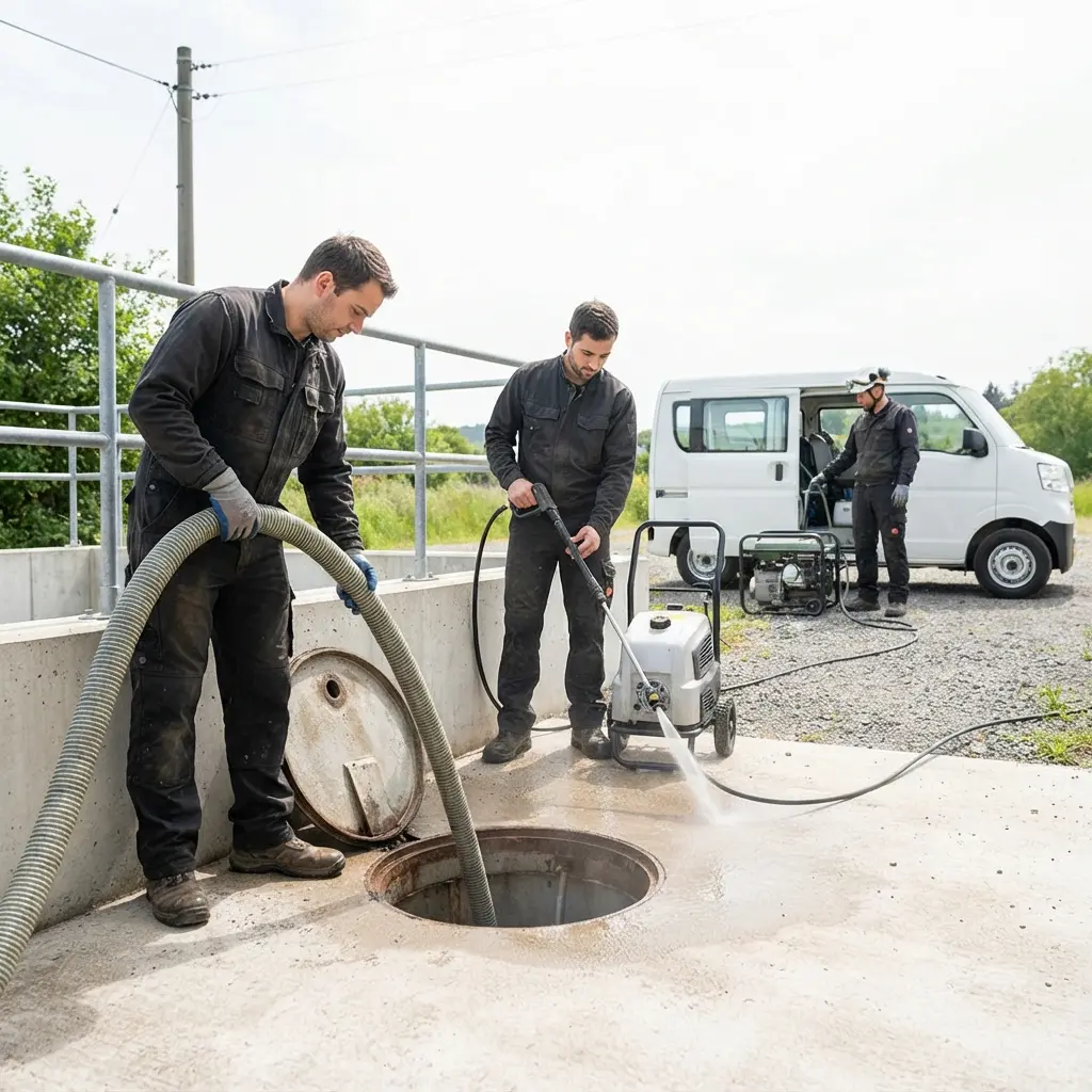 Curage poste de relevage Morsbach (57600)
