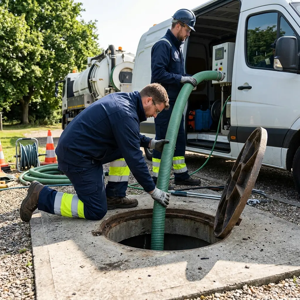 Une technique de nettoyage haute pression rigoureuse