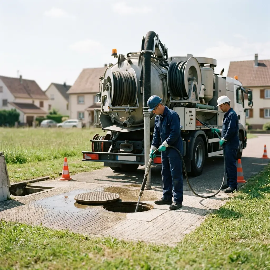 Curage poste de relevage Bœrsch (67530)