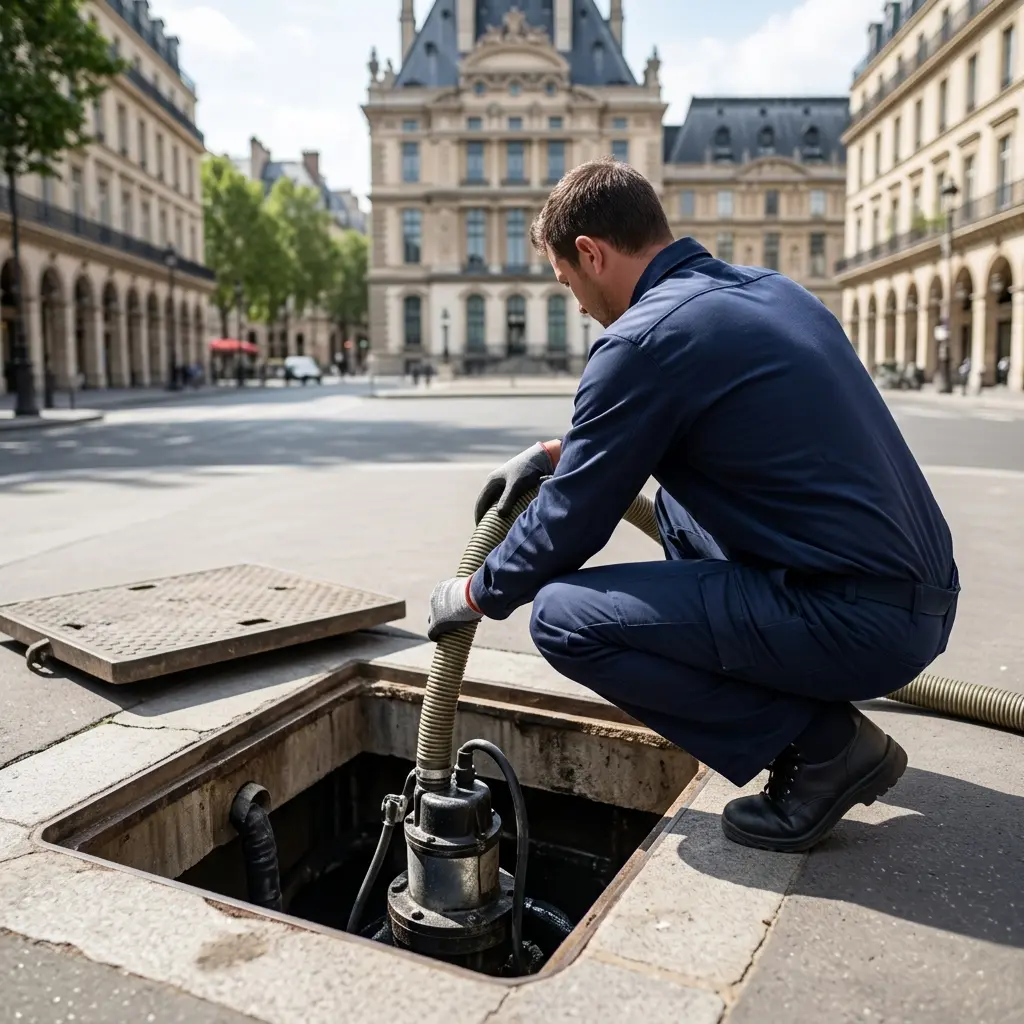 Une technique de nettoyage haute pression rigoureuse