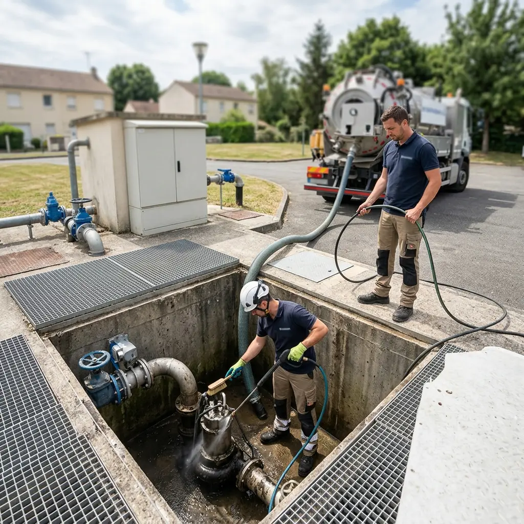 Des experts à votre service pour un curage poste de relevage fiable