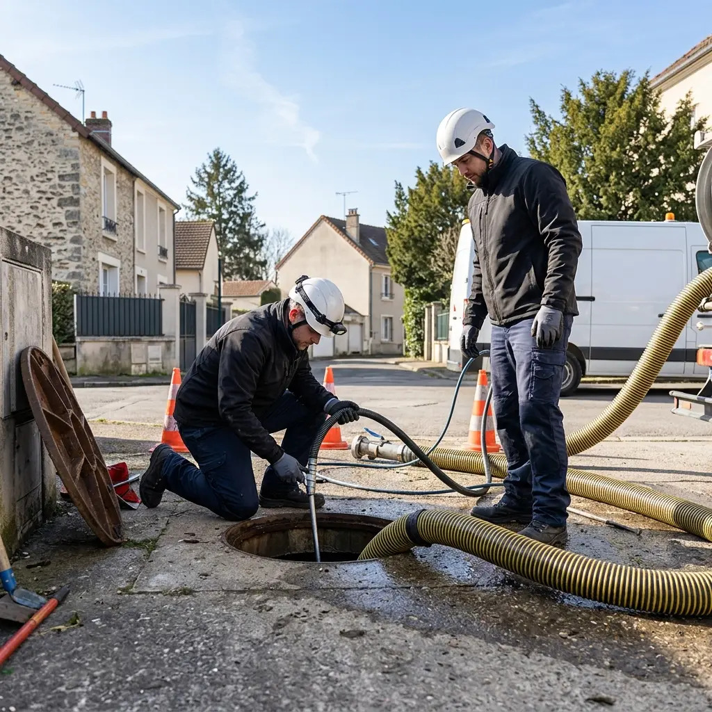 Curage poste de relevage Brie-Comte-Robert (77170)