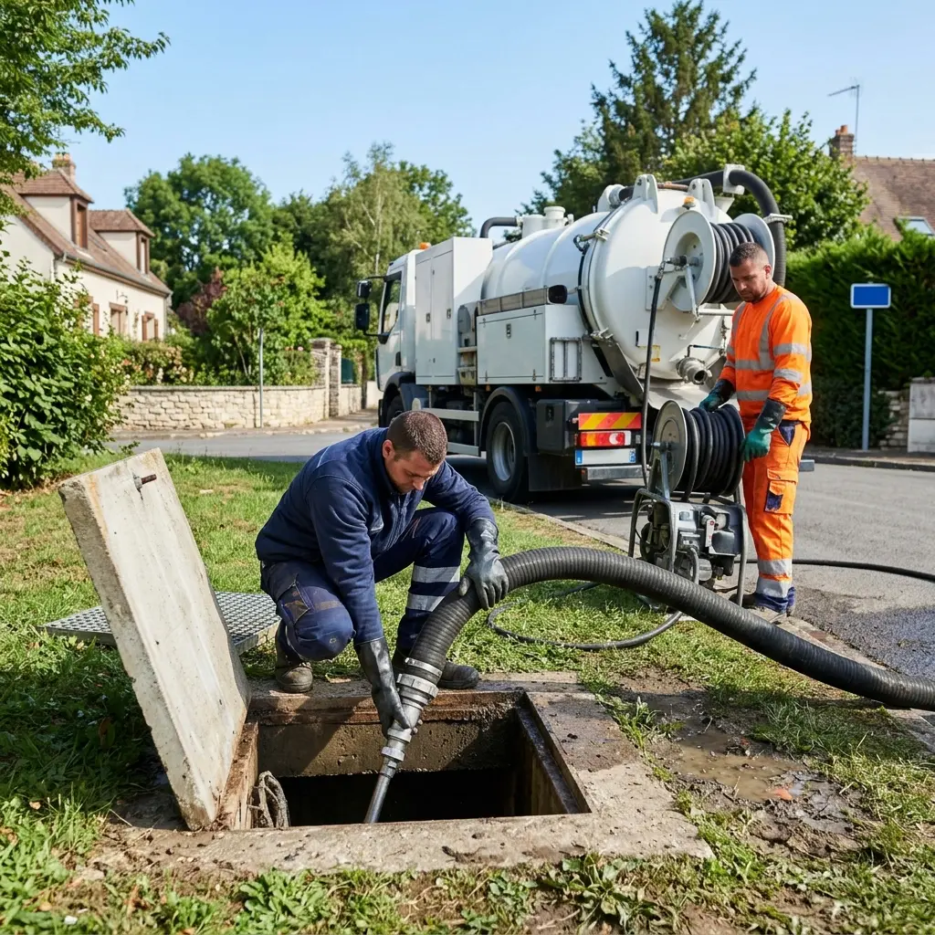 Curage poste de relevage Chevry-Cossigny (77173)