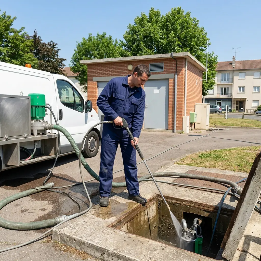 Curage poste de relevage Brou-sur-Chantereine (77177)