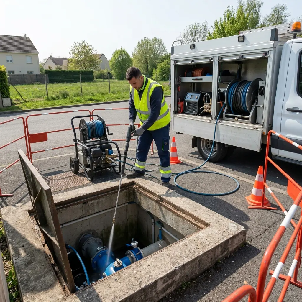 Curage poste de relevage Combs-la-Ville (77380)