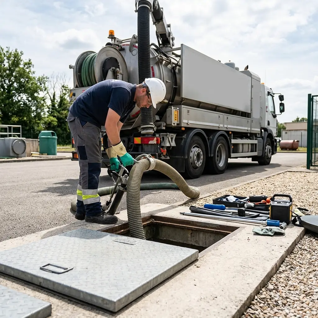 Curage poste de relevage Souppes-sur-Loing (77460)