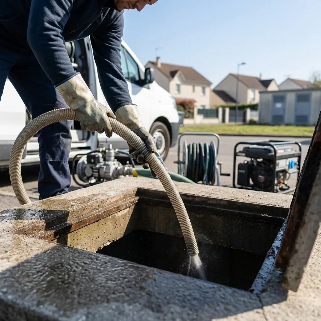 Notre méthode pour le curage poste de relevage à Noisy-le-Sec