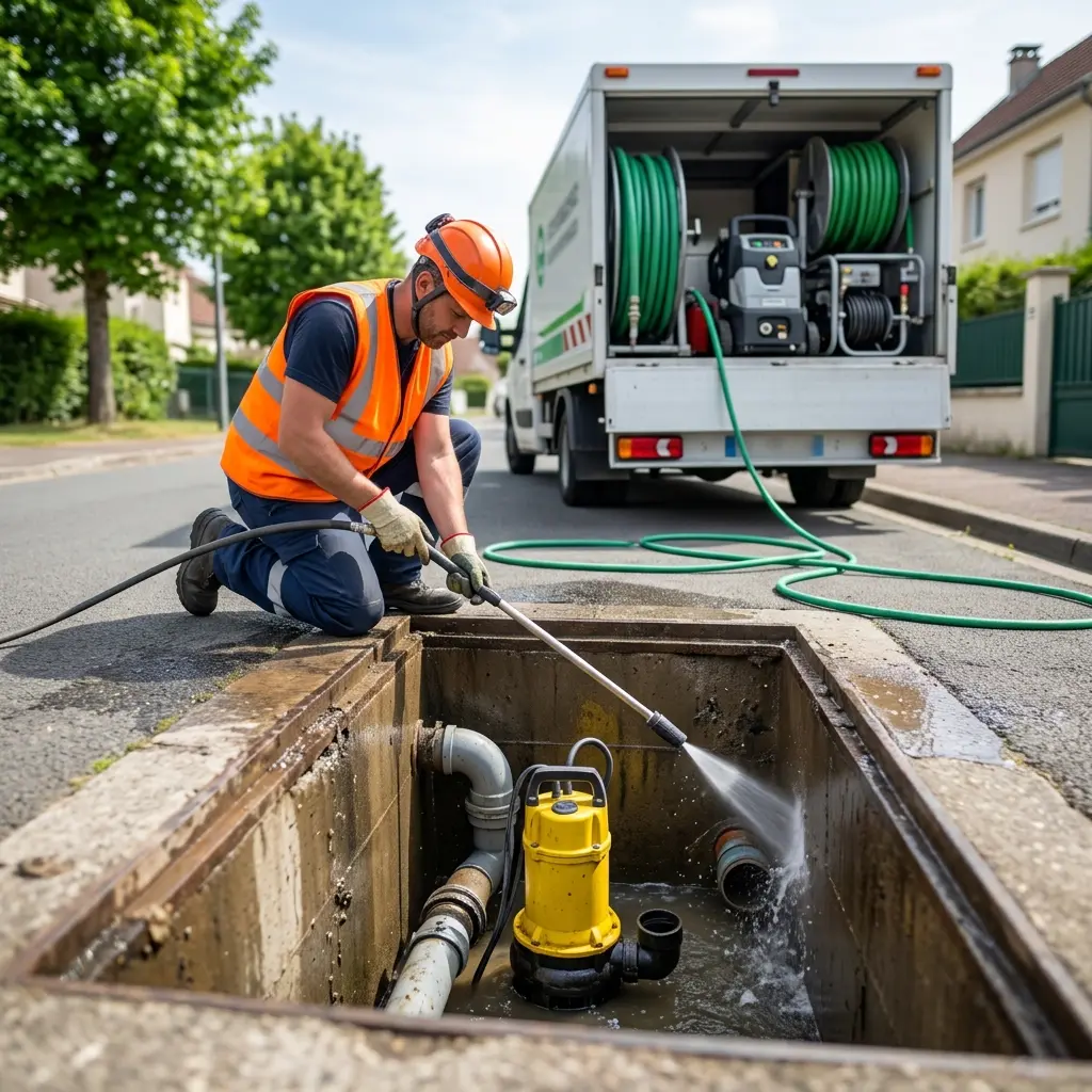 Curage poste de relevage Neuilly-sur-Marne (93330)
