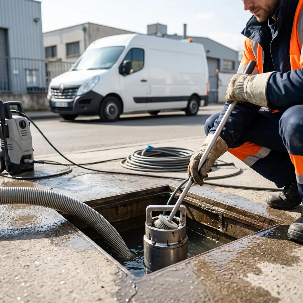 Comment se déroule un curage de poste de relevage au Bourget avec nos experts ?