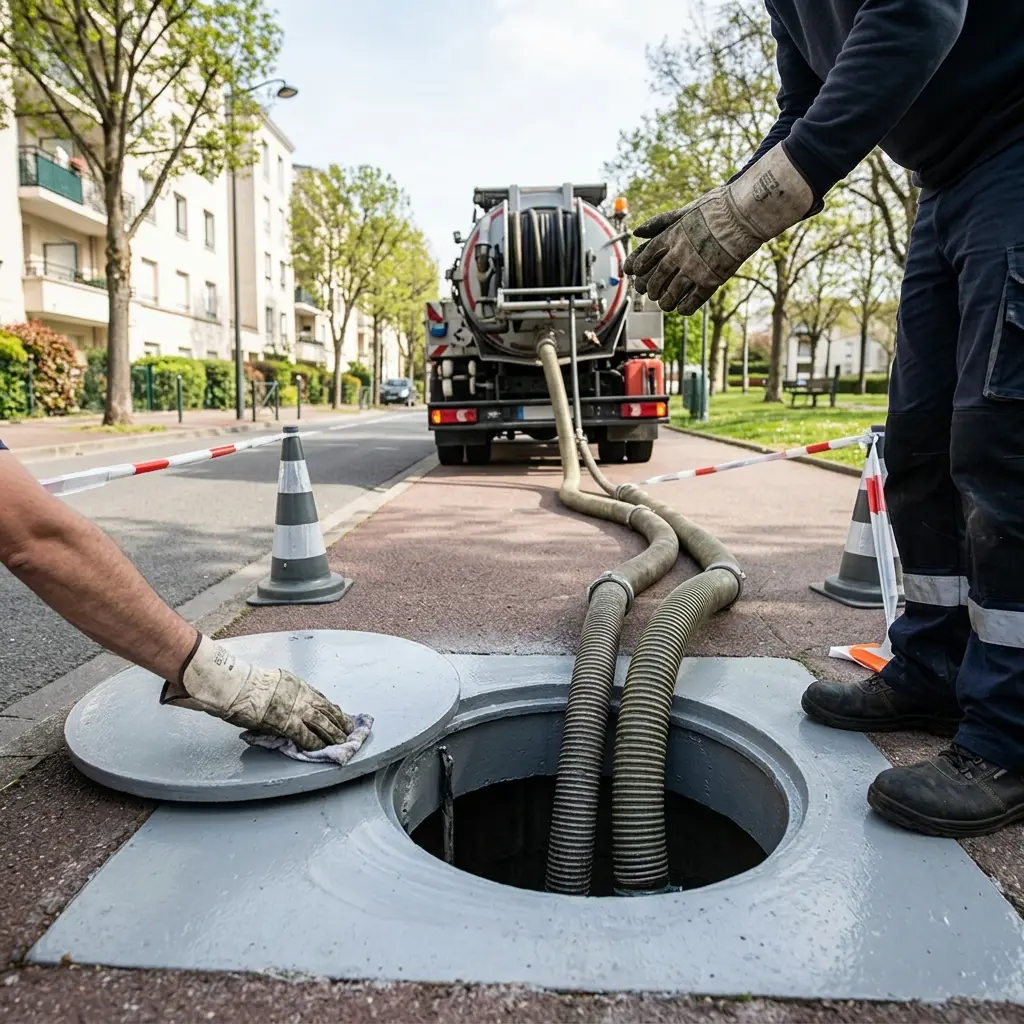 Une technique de nettoyage haute pression rigoureuse