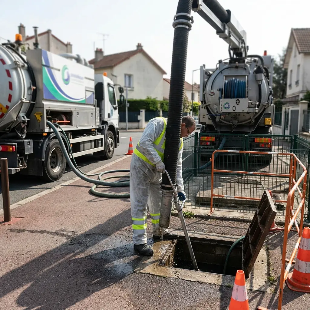 Curage poste de relevage Pierrefitte-sur-Seine (93380)