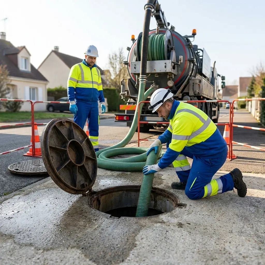 Notre approche pour le curage poste de relevage à Vaujours