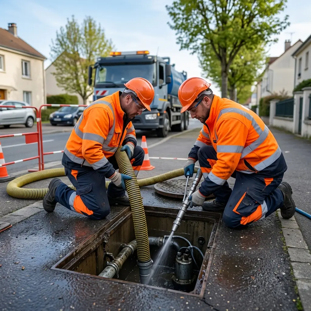 Quel est le déroulement d’un curage poste de relevage à Vaujours ?