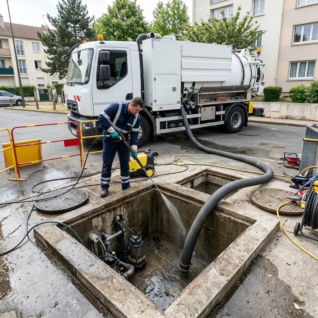 Pourquoi choisir notre curage poste de relevage à Villepinte