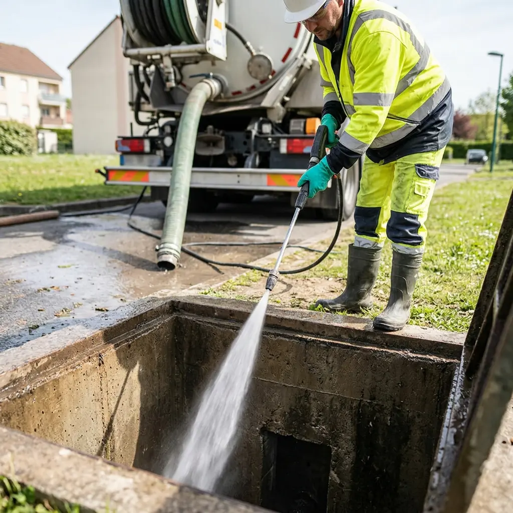 Curage poste de relevage Villepinte (93420)