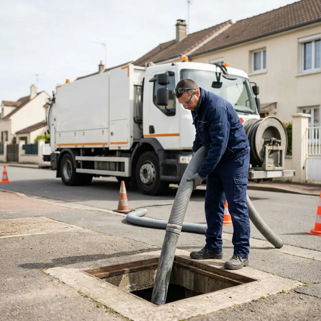 Curage poste de relevage Villeneuve-le-Roi (94290)