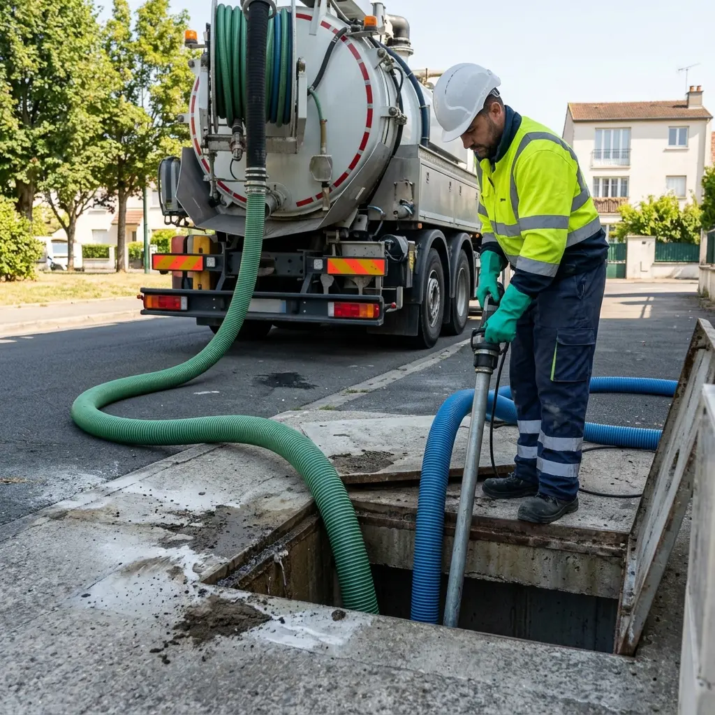 Curage poste de relevage Sannois (95110)