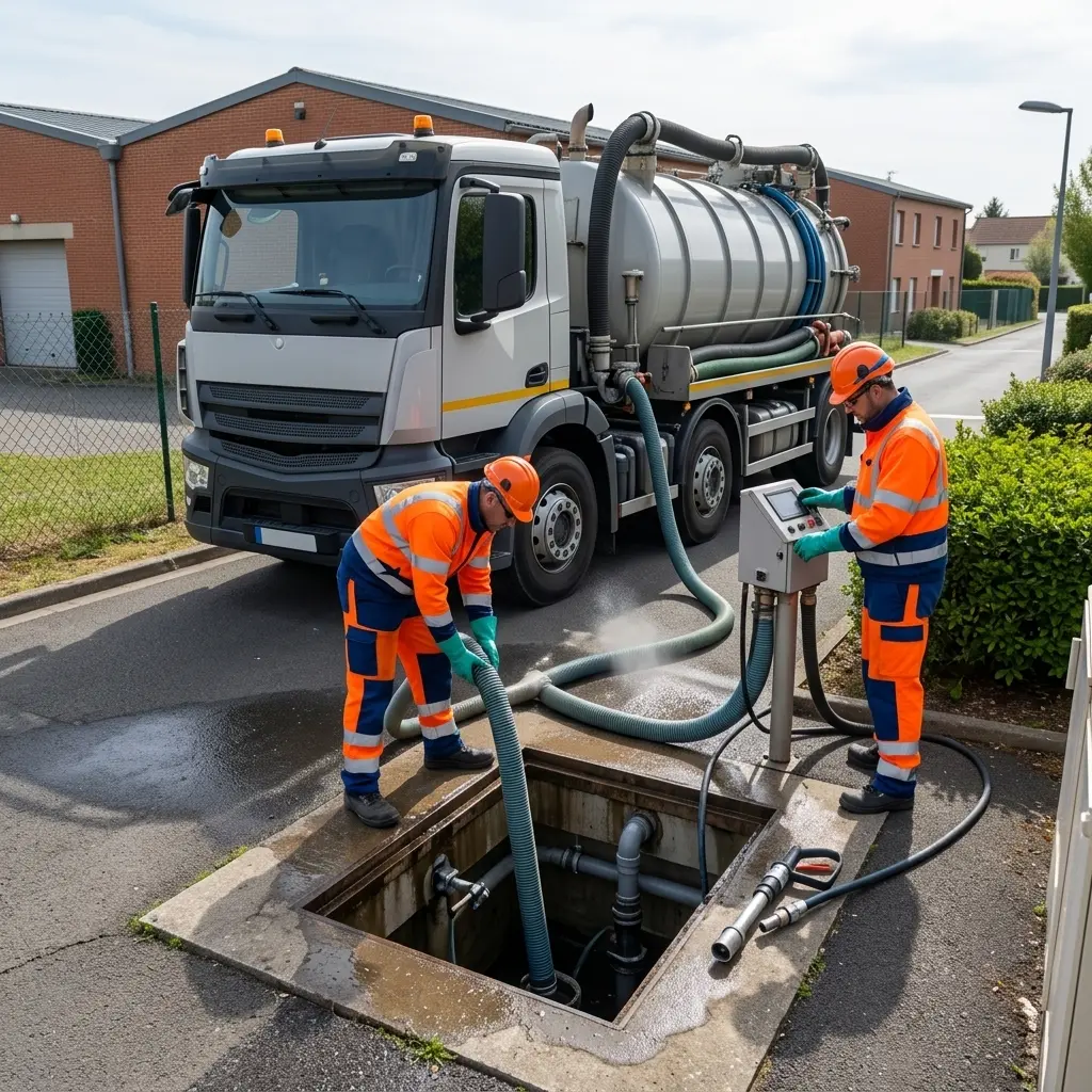 Curage poste de relevage Le Plessis-Bouchard (95130)