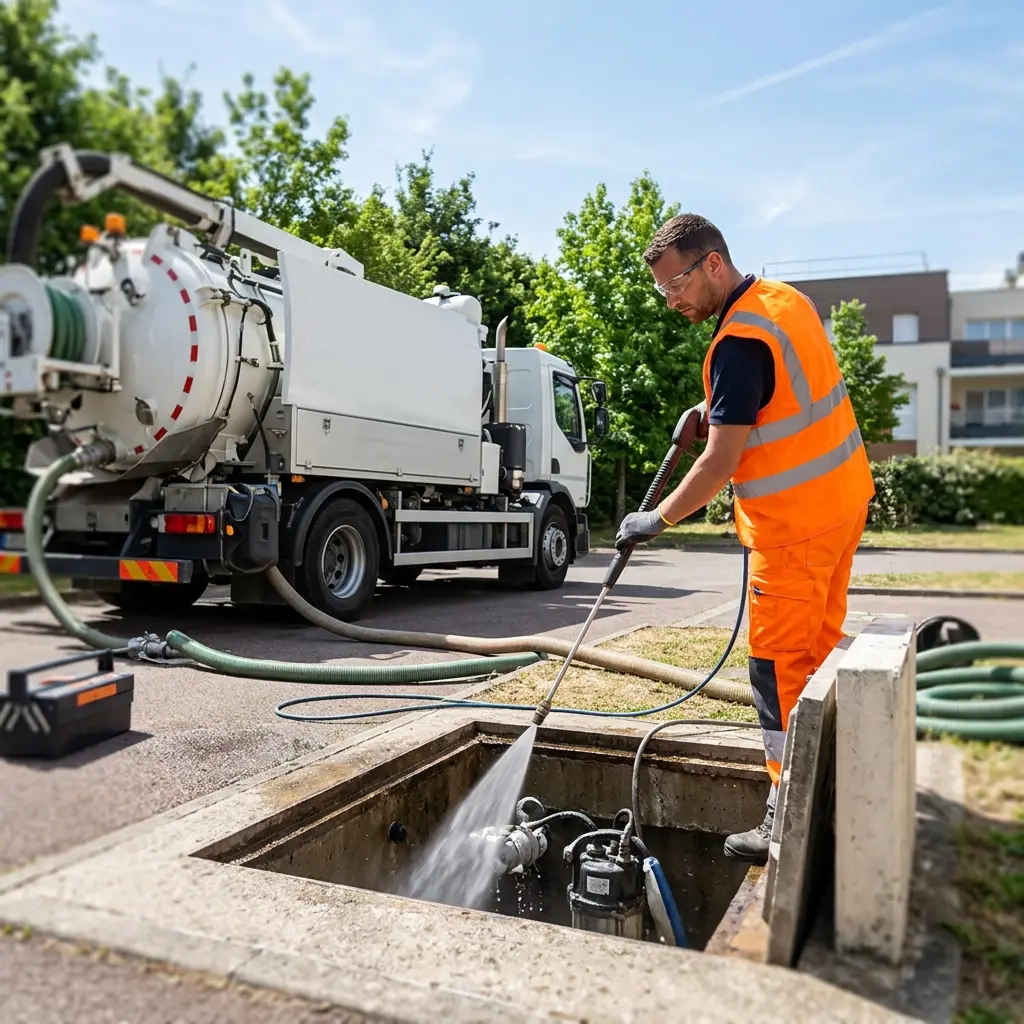Curage poste de relevage Herblay-sur-Seine (95220)