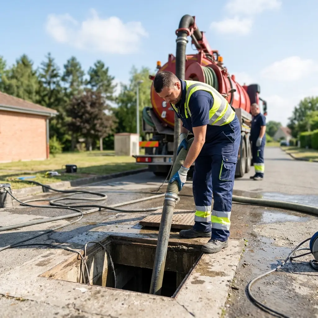 Curage poste de relevage Belloy-en-France (95270)