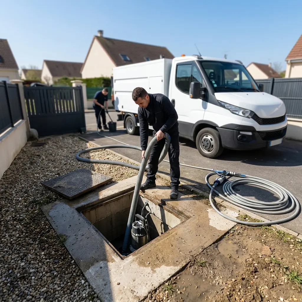 Curage poste de relevage Chaumontel (95270)