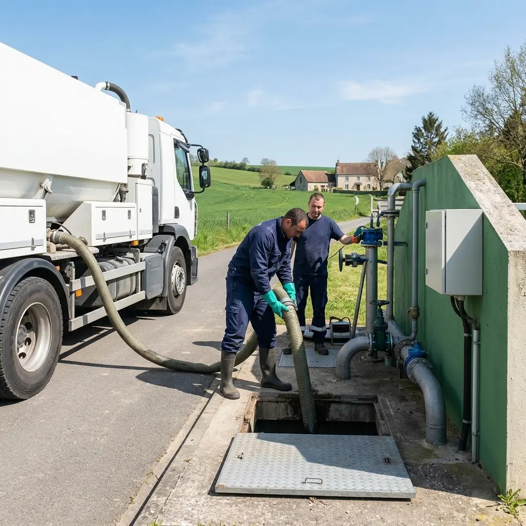 La prévention du poste de relevage à Saint-Martin-du‑Tertre