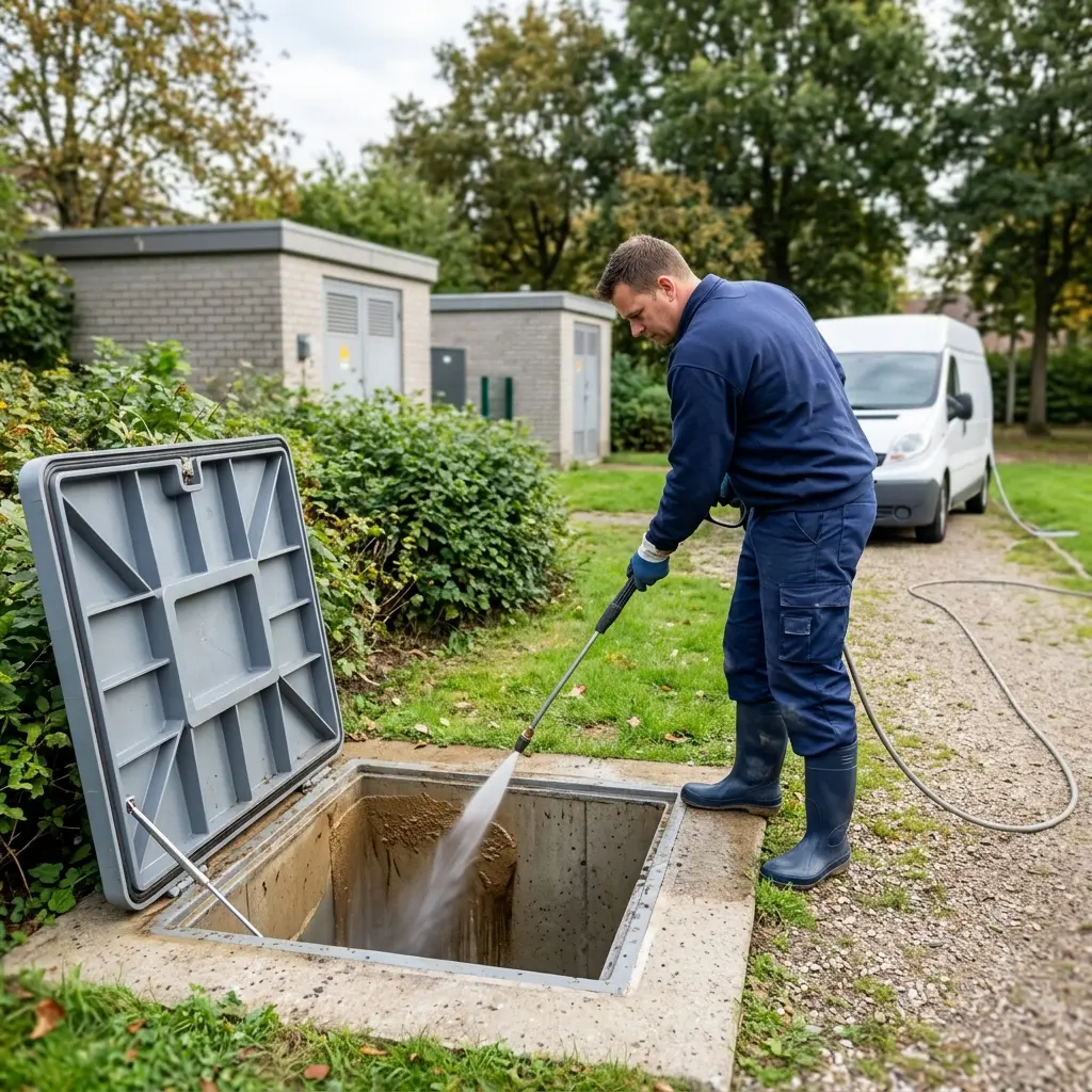 Curage poste de relevage Viarmes (95270)