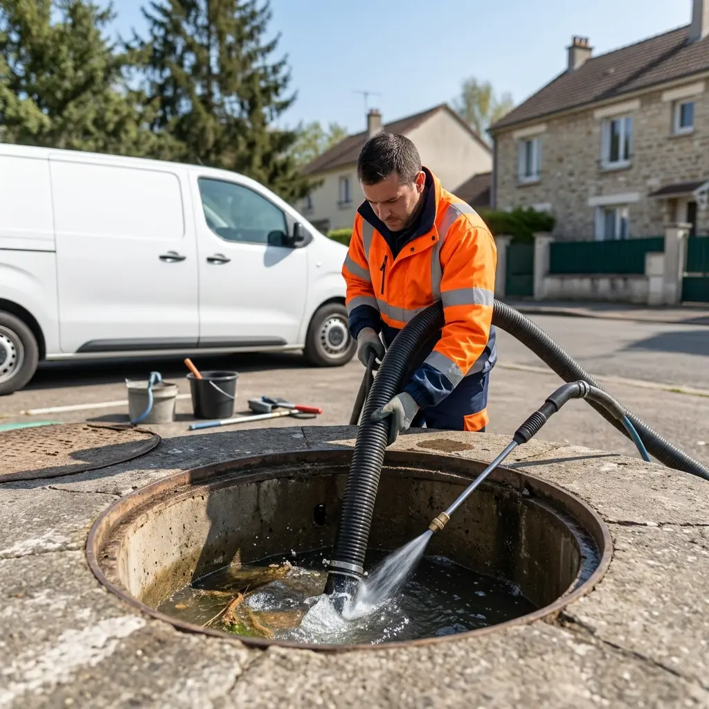 Curage poste de relevage Jouy-le-Moutier (95280)