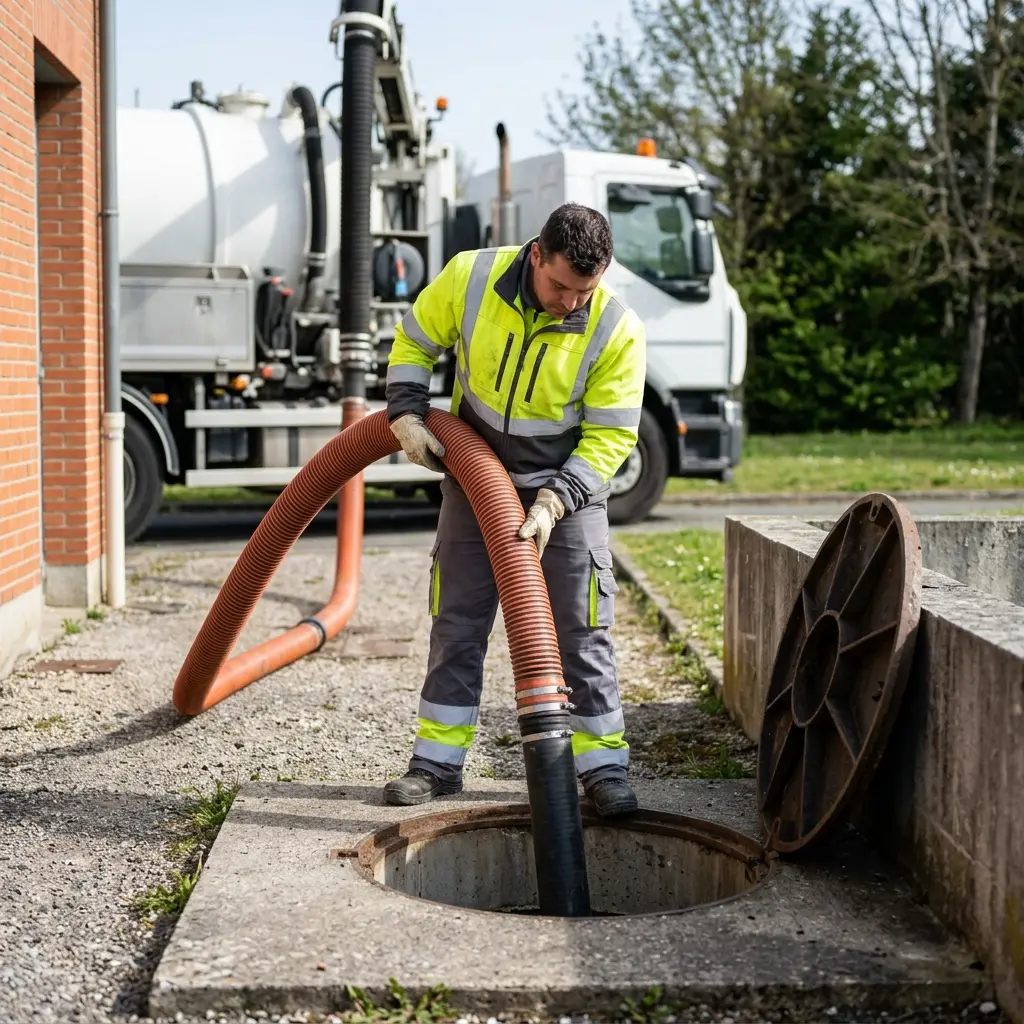 Curage poste de relevage L'Isle-Adam (95290)