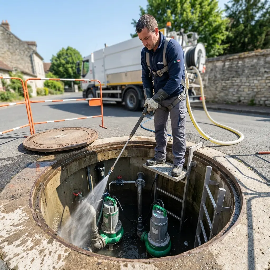 Pourquoi choisir notre curage poste de relevage à Pontoise ?