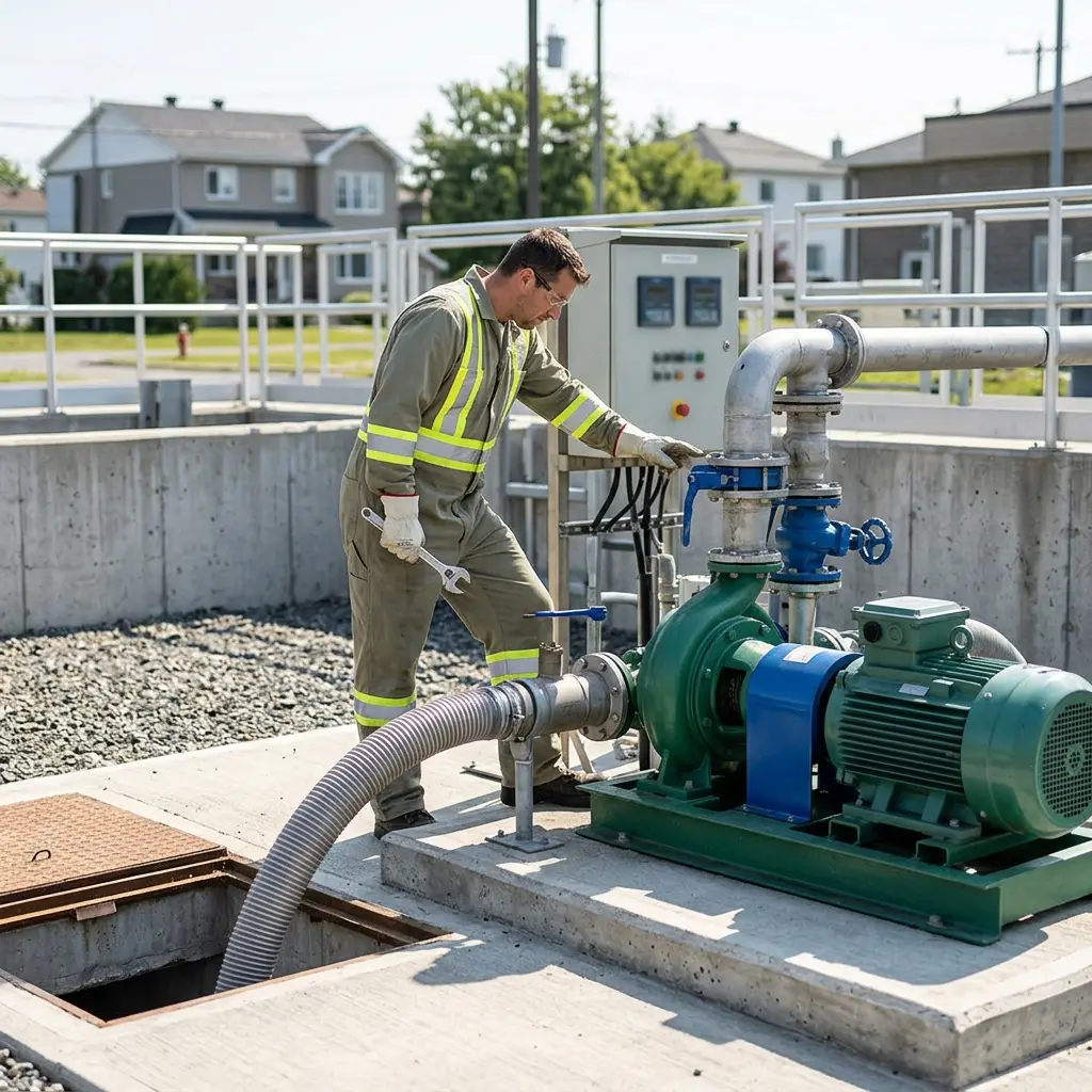 Besoin d’un curage poste de relevage à Montmagny ?