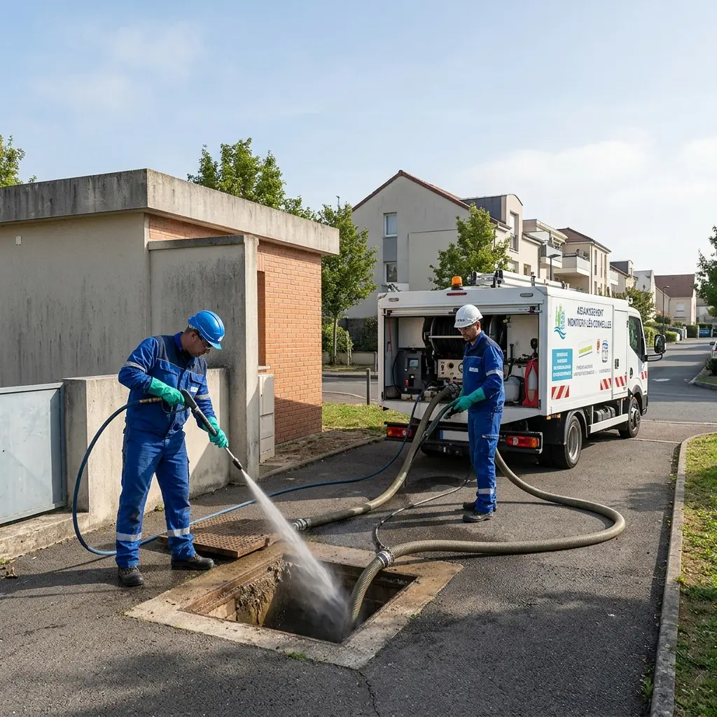 Curage poste de relevage Montigny-lès-Cormeilles (95370)