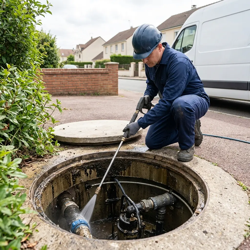 Curage poste de relevage Survilliers (95470)