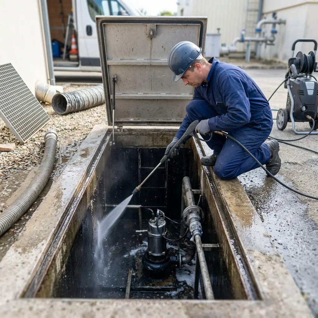 Curage poste de relevage Vauréal (95490)