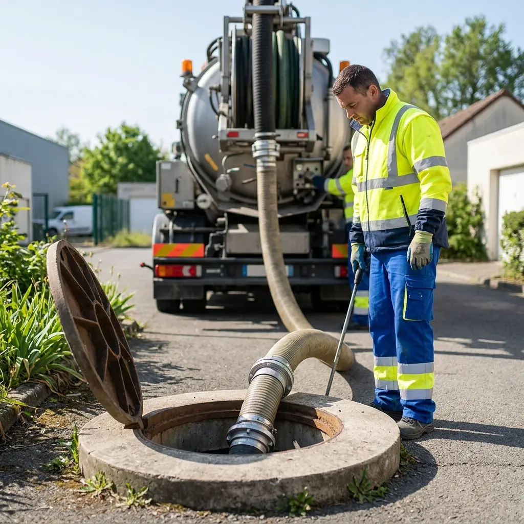 Curage poste de relevage Le Thillay (95500)