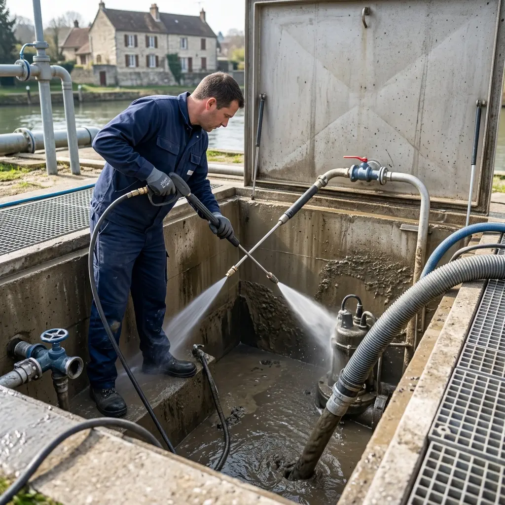 Une technique de nettoyage haute pression efficace