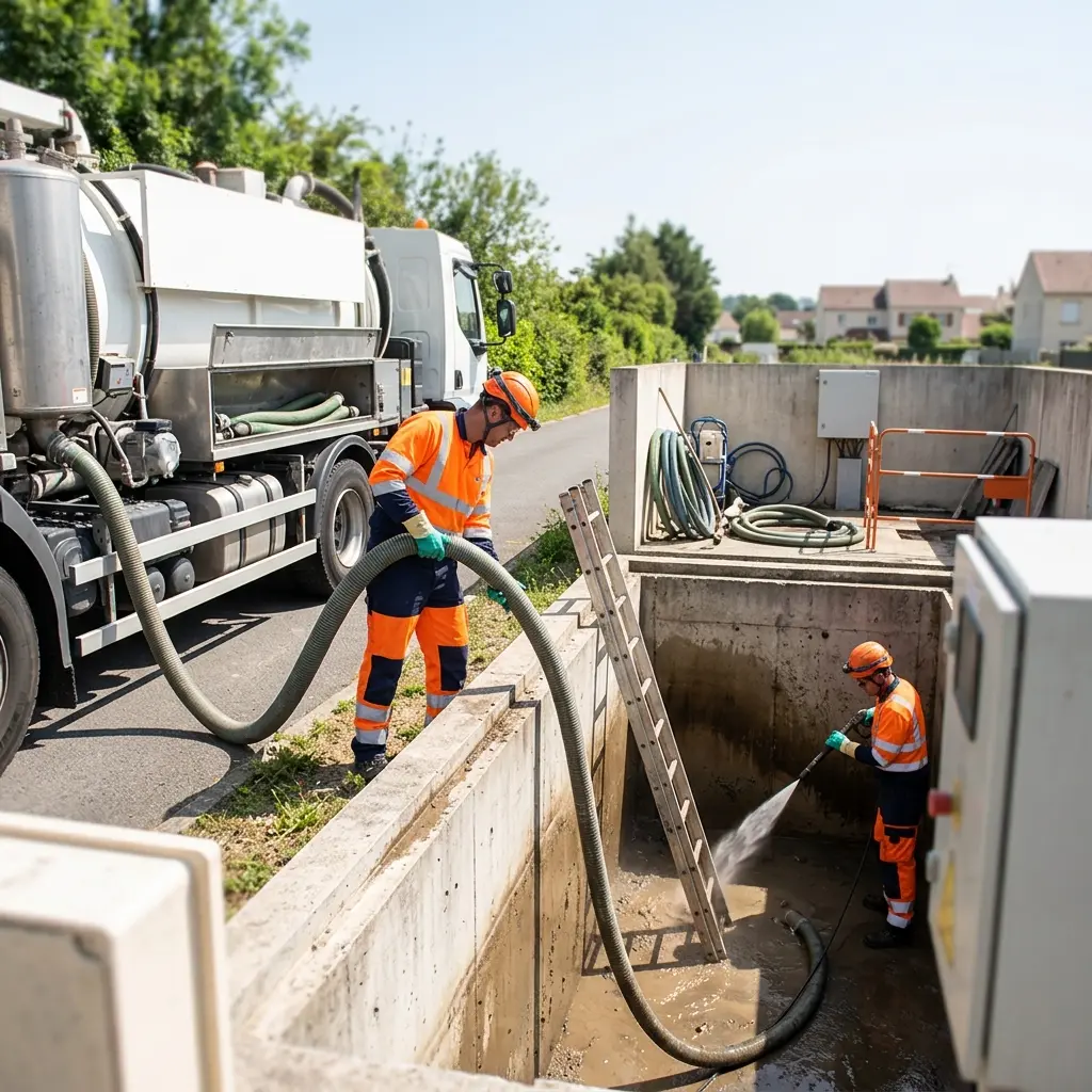 Curage poste de relevage La Frette-sur-Seine (95530)