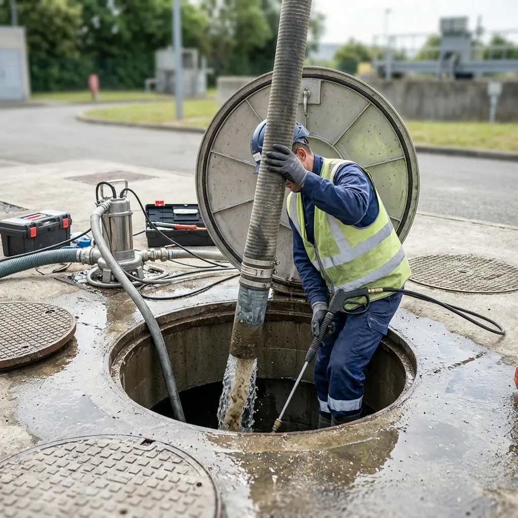 Intervention de curage sûre et efficace à Éragny