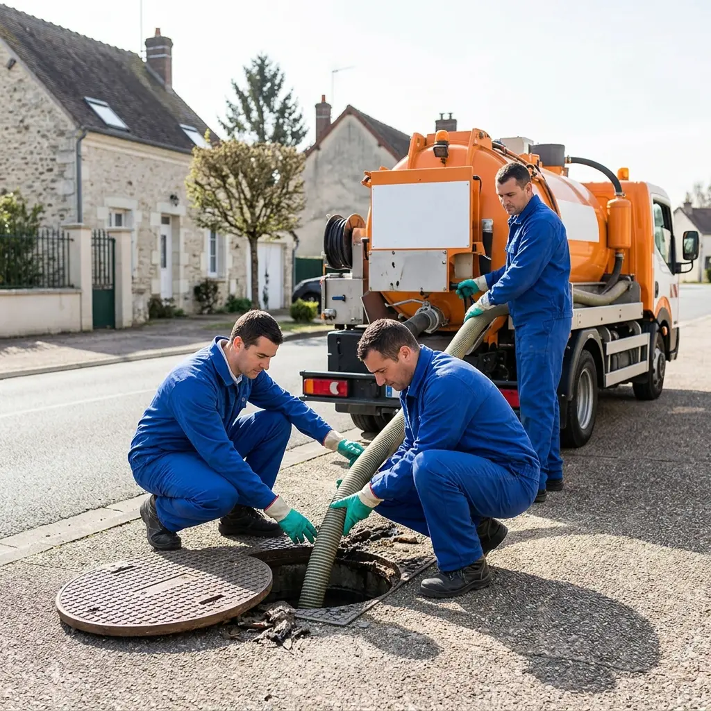 Curage poste de relevage Boissy-l'Aillerie (95650)