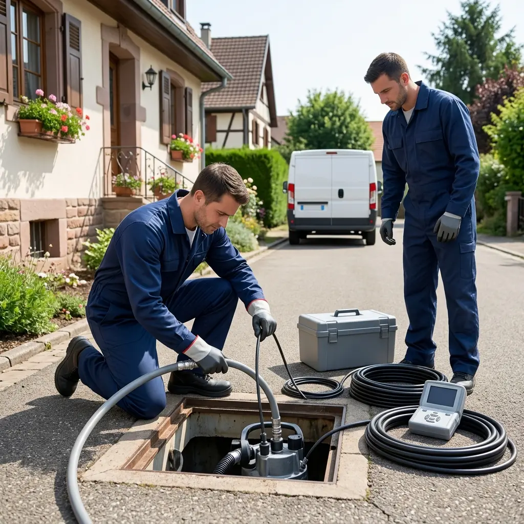 Débouchage pompe de relevage Obernai (67210)