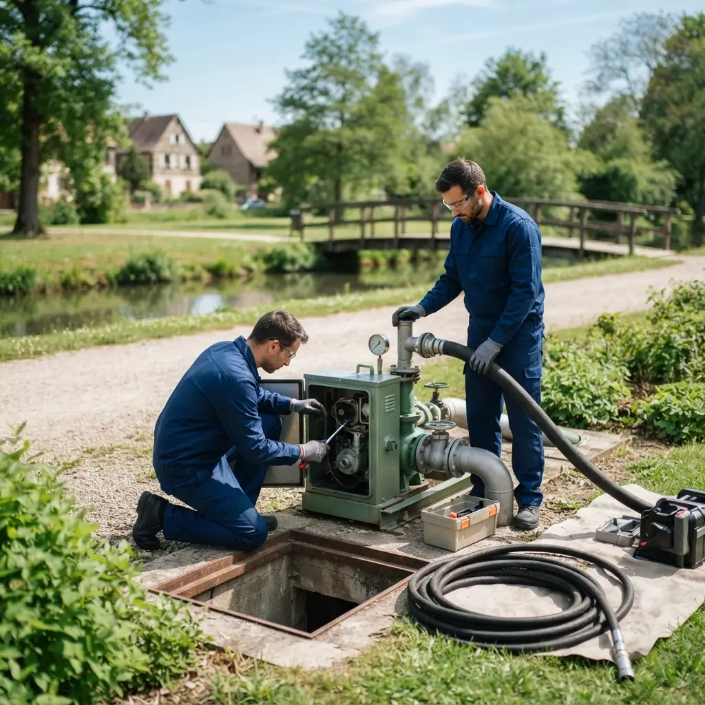 Pourquoi choisir notre service de débouchage pompe de relevage à Huttenheim