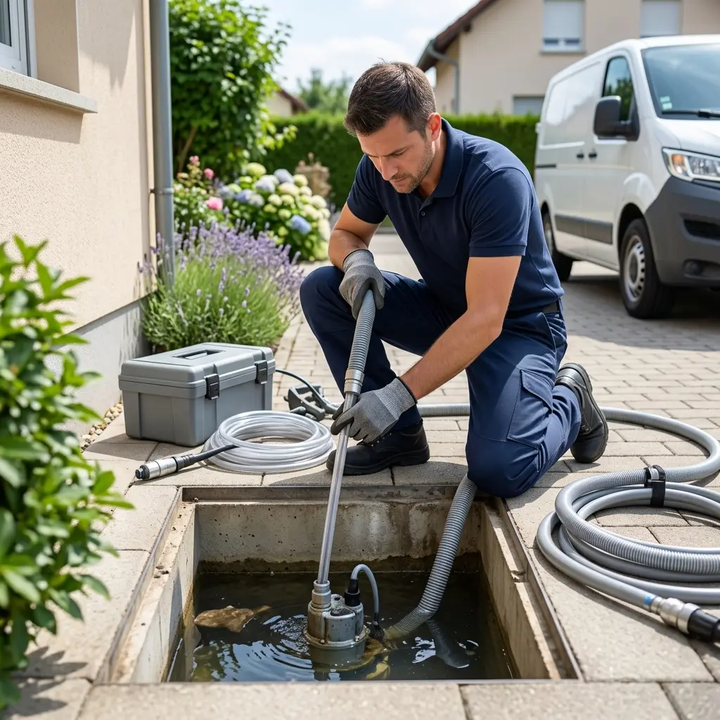 Débouchage pompe de relevage Hésingue (68220)