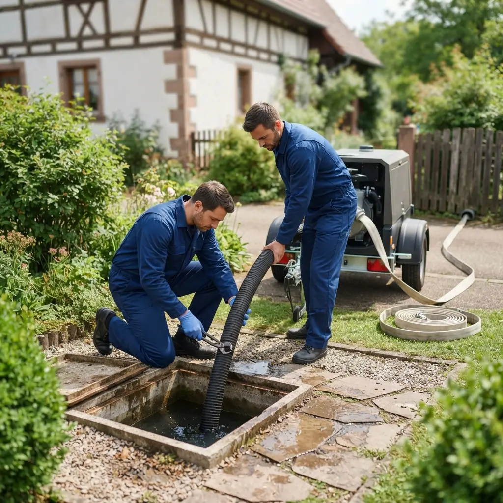 Comment réagir face à un refoulement de pompe à Sierentz ?