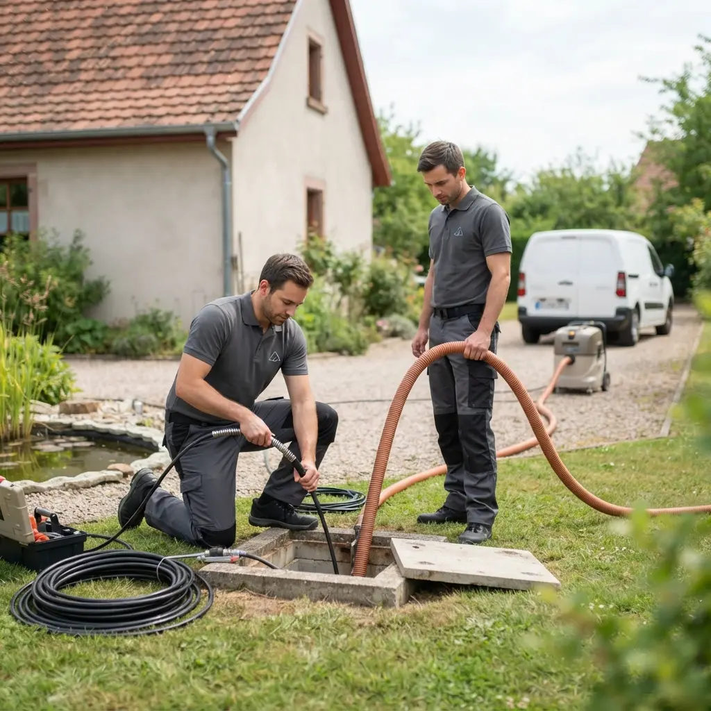 Débouchage pompe de relevage Sierentz (68510)