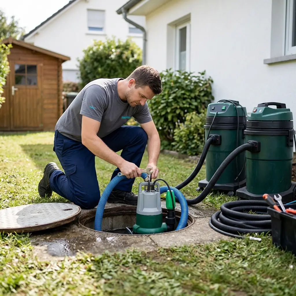 Comment se déroule un débouchage de pompe de relevage à Kembs ?