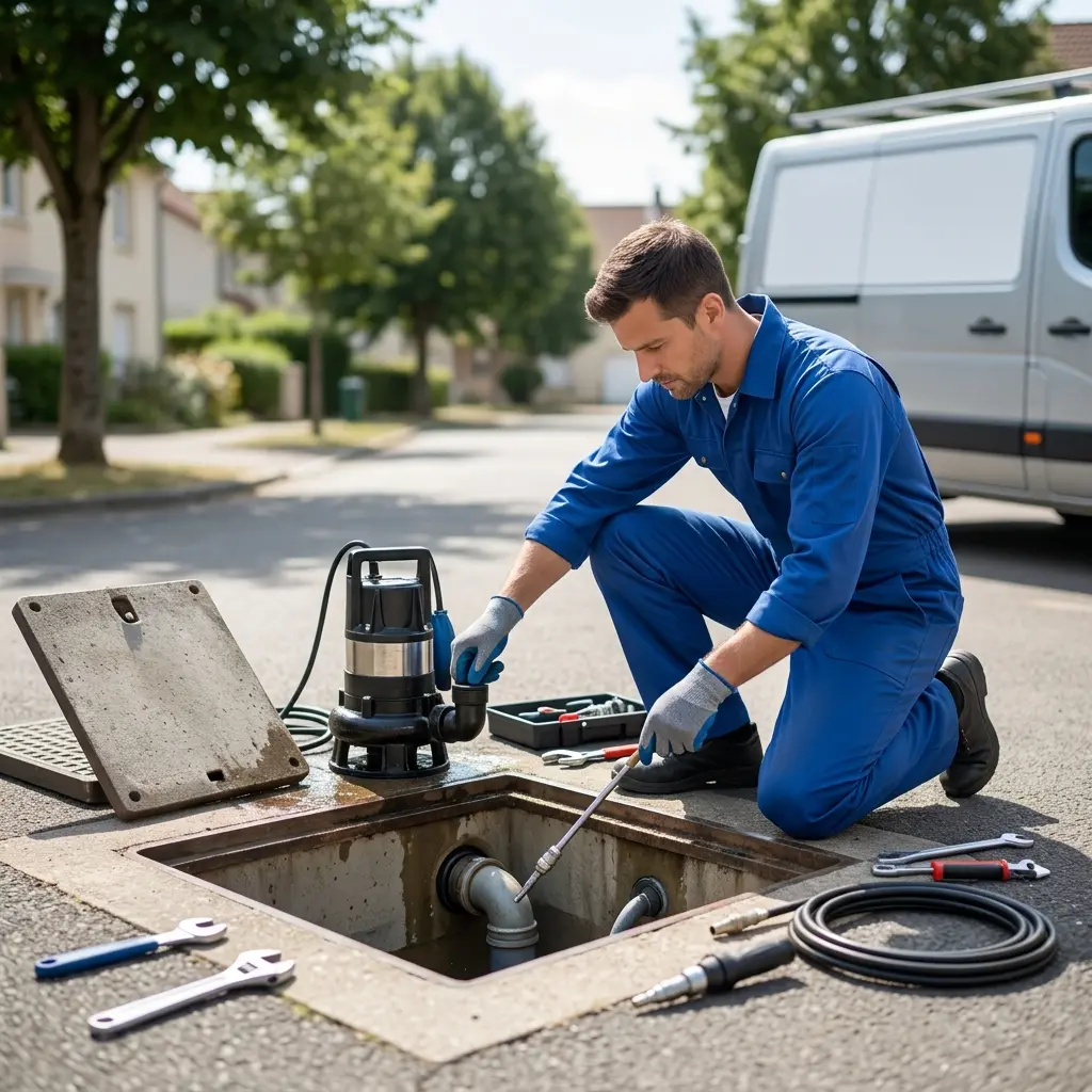 Débouchage pompe de relevage Mareuil-lès-Meaux (77100)