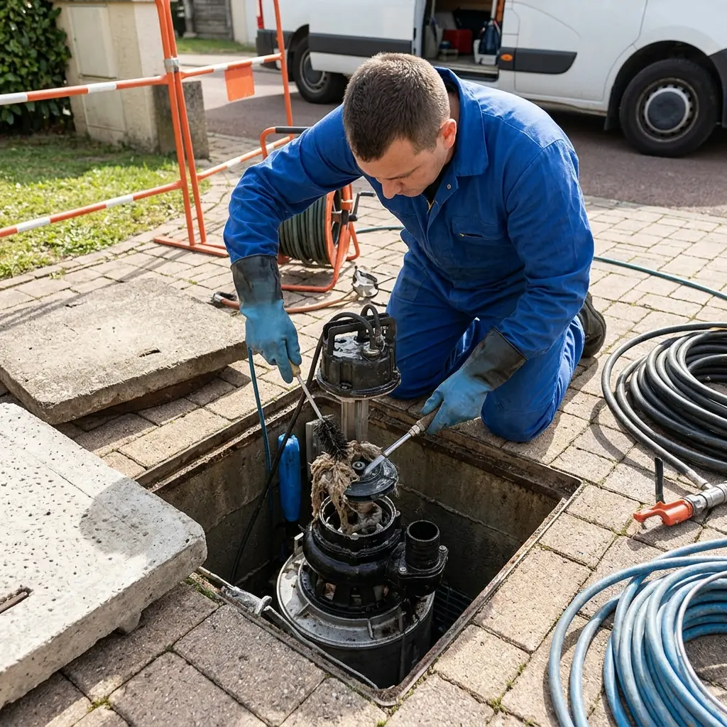 Débouchage pompe de relevage Lieusaint (77127)