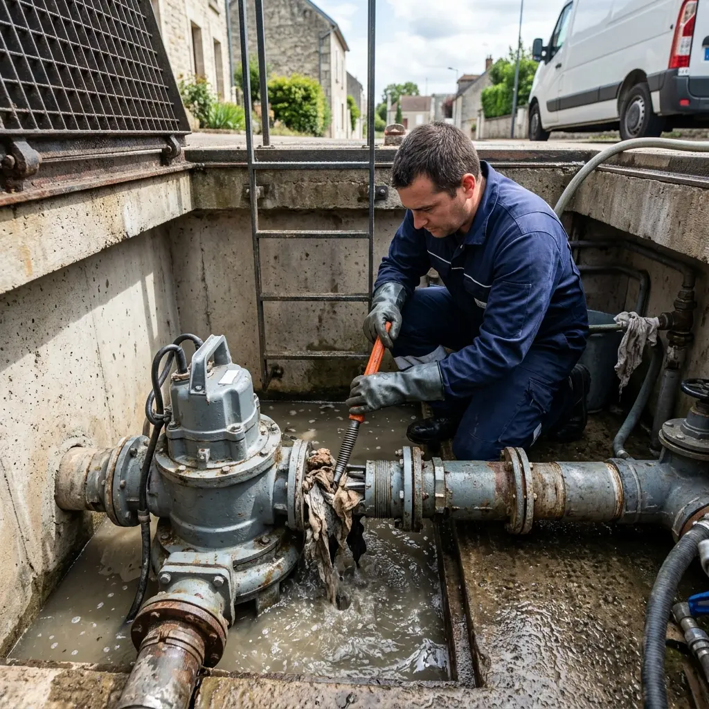 Une tranquillité d'esprit pour vos installations d'assainissement